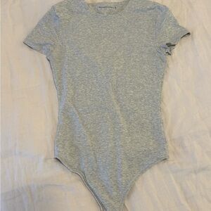 Abercrombie & Fitch Gray Bodysuit